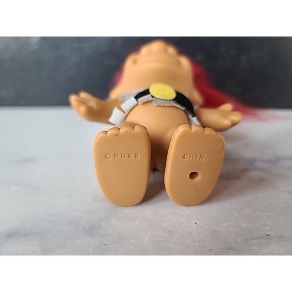 Russ Red Hair Troll Doll READ Description - Picture 6 of 10